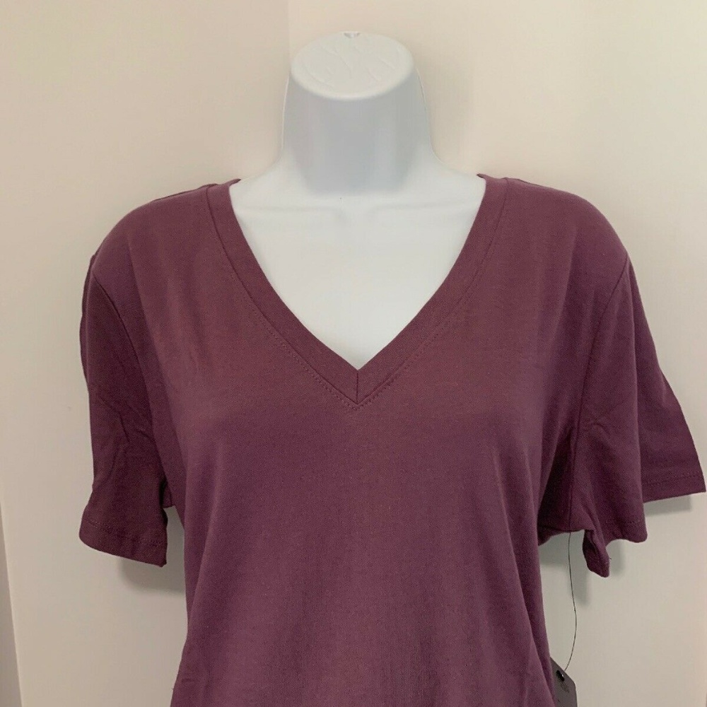 A.na Women TShirt XL Berry Conserve New with Tag